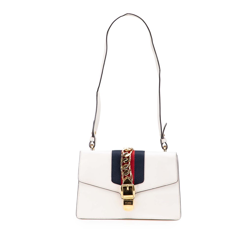 Gucci Small Leather Sylvie Satchel