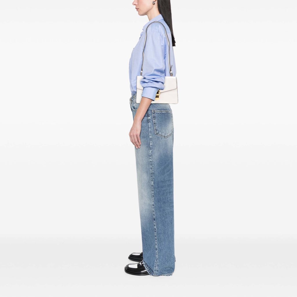 Gucci Small Leather Sylvie Satchel - Image 15