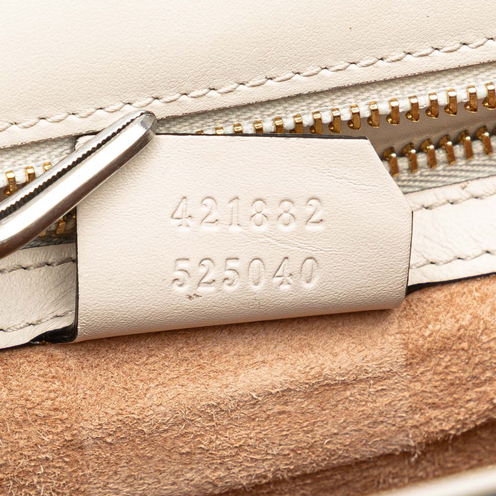Gucci Small Leather Sylvie Satchel - Detail 1