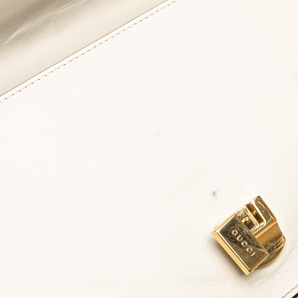 Gucci Small Leather Sylvie Satchel - Image 11