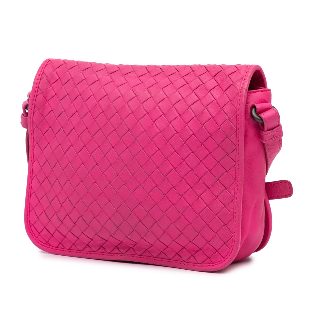 Bottega Veneta Nappa Intrecciato Flap Crossbody - 2