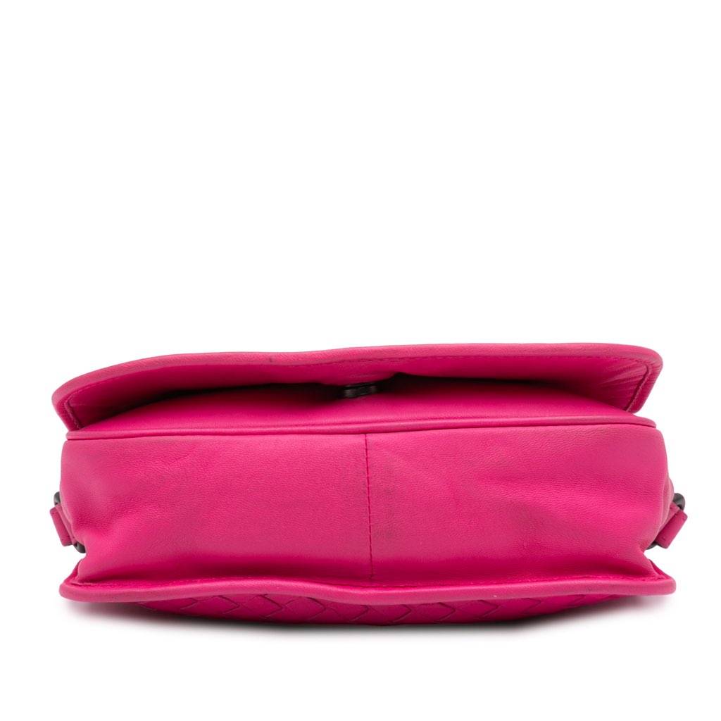 Bottega Veneta Nappa Intrecciato Flap Crossbody - 3