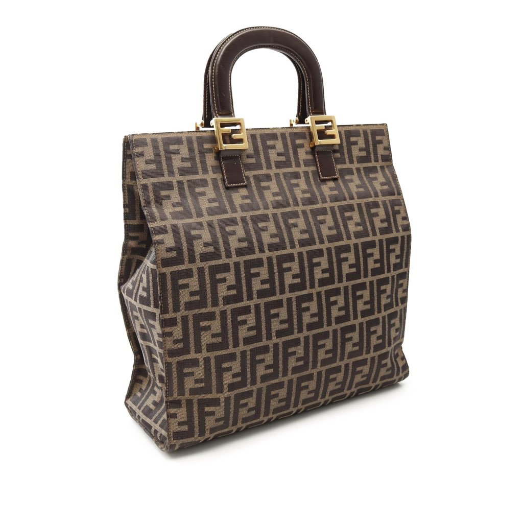Fendi Zucca Canvas Tote - 2