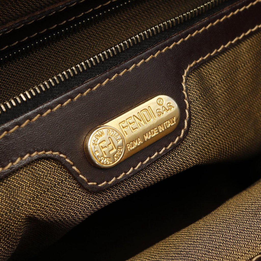 Fendi Zucca Canvas Tote - 4