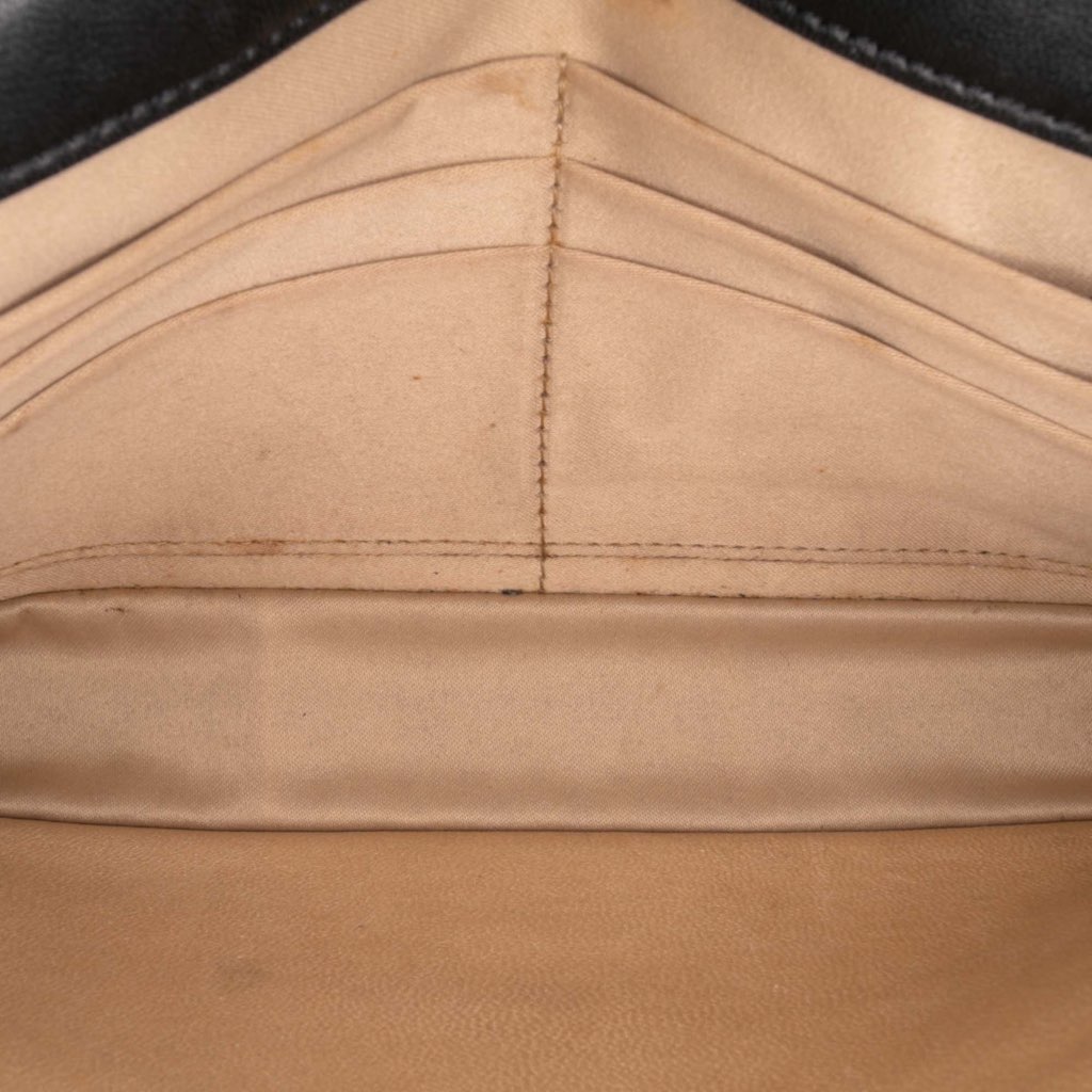 Chanel Lambskin Camellia Embossed Wallet On Chain - 4