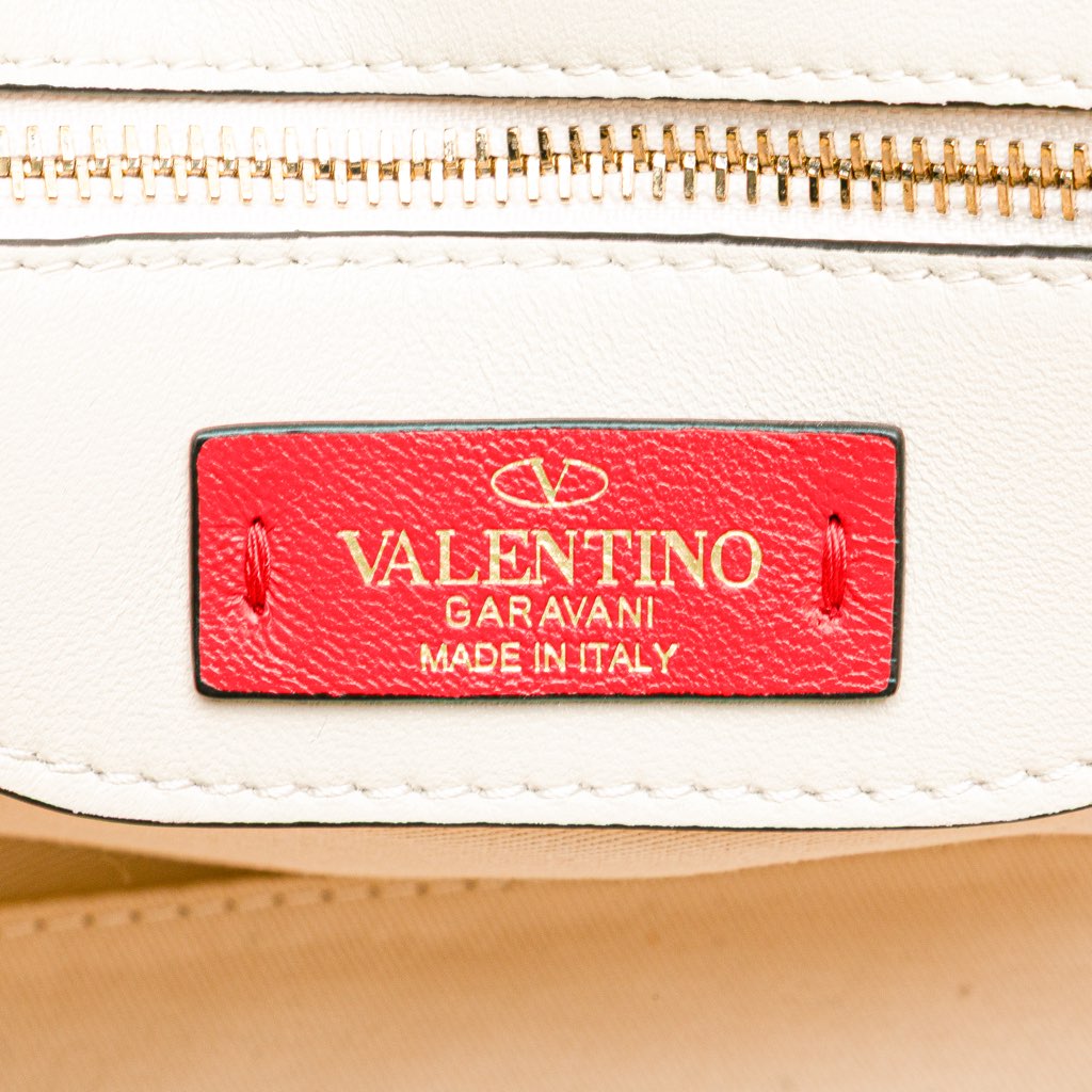 Valentino Medium Nappa Candystud Top Handle Satchel - 5