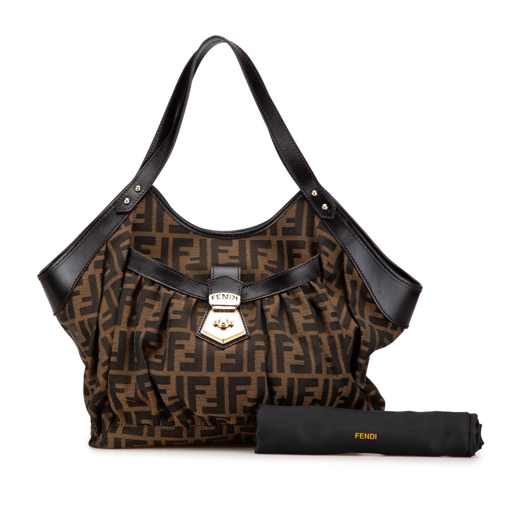 Fendi Zucca Canvas Chef Tote - Image 15