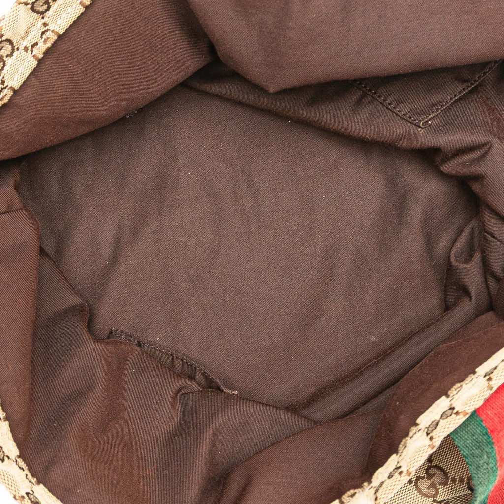 Gucci GG Canvas Web Tote - 4