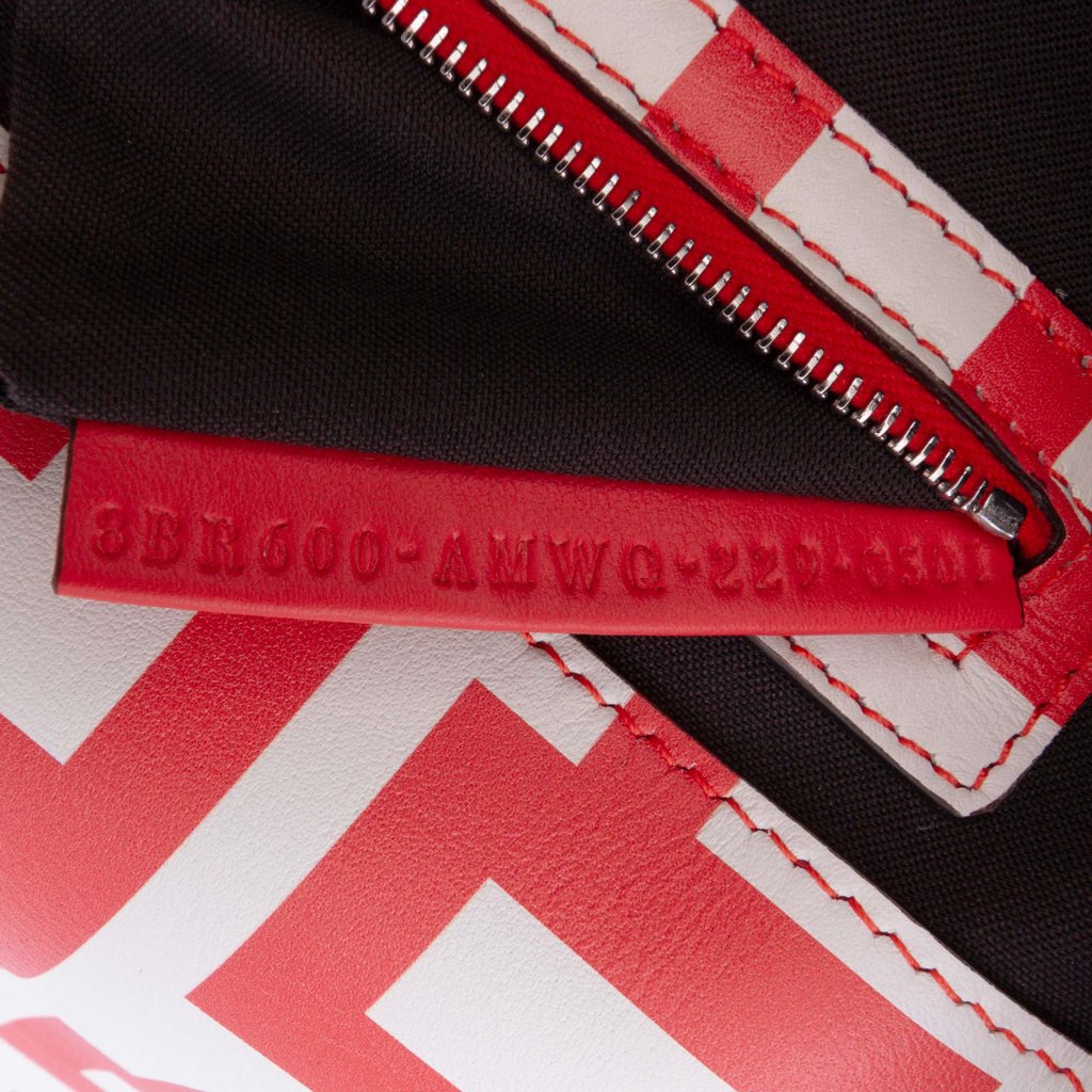 Fendi Marc Jacobs Nappa Vitello King Logo Print Phone Baguette Satchel - Detail 1