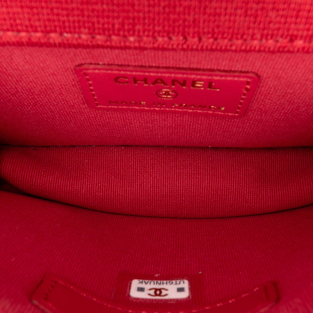 Chanel Mini CC Quilted Jersey VIP Flap - 4