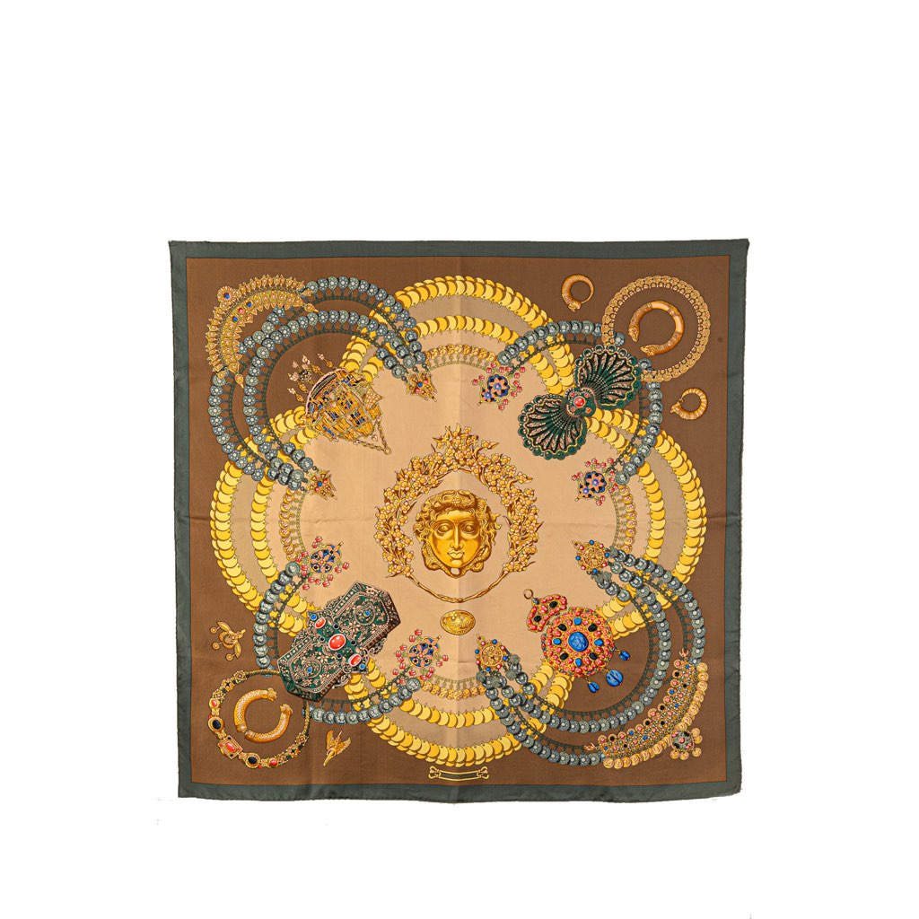Hermès Kosmima Silk Scarf