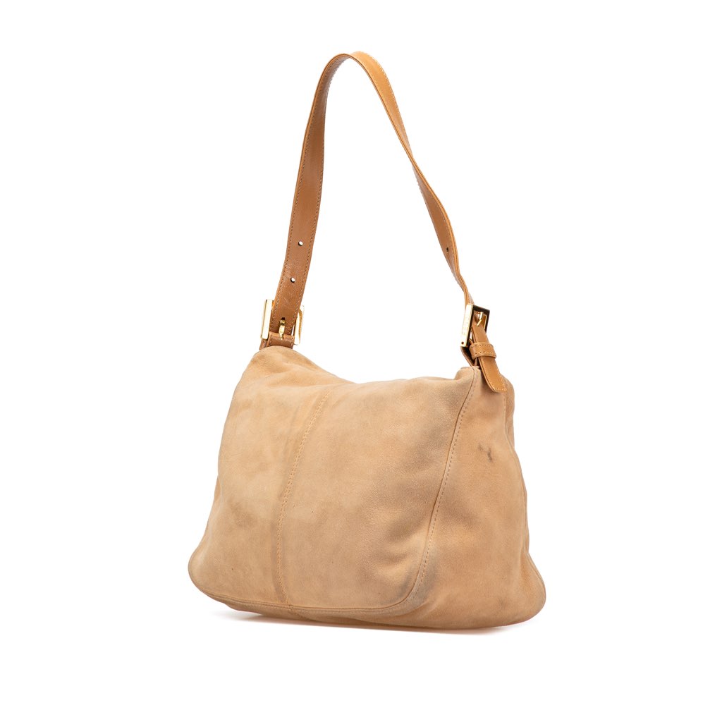 Fendi Suede Double Flap Mamma - 2