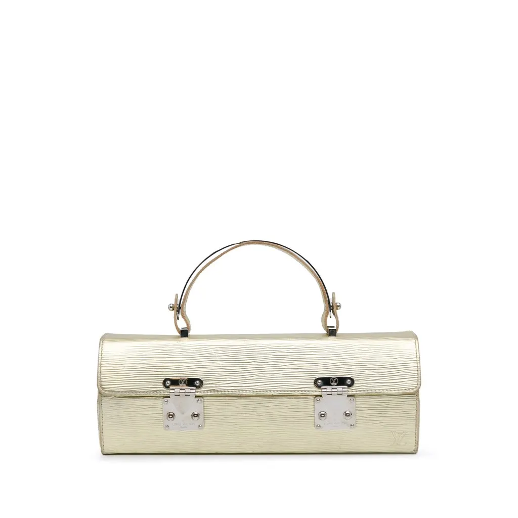 Louis Vuitton Epi Galaxia Gold Leather Good - Front View