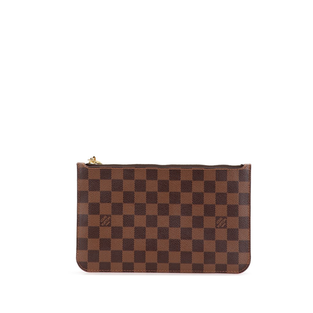 Louis Vuitton Damier Ebene Neverfull Pouch MM