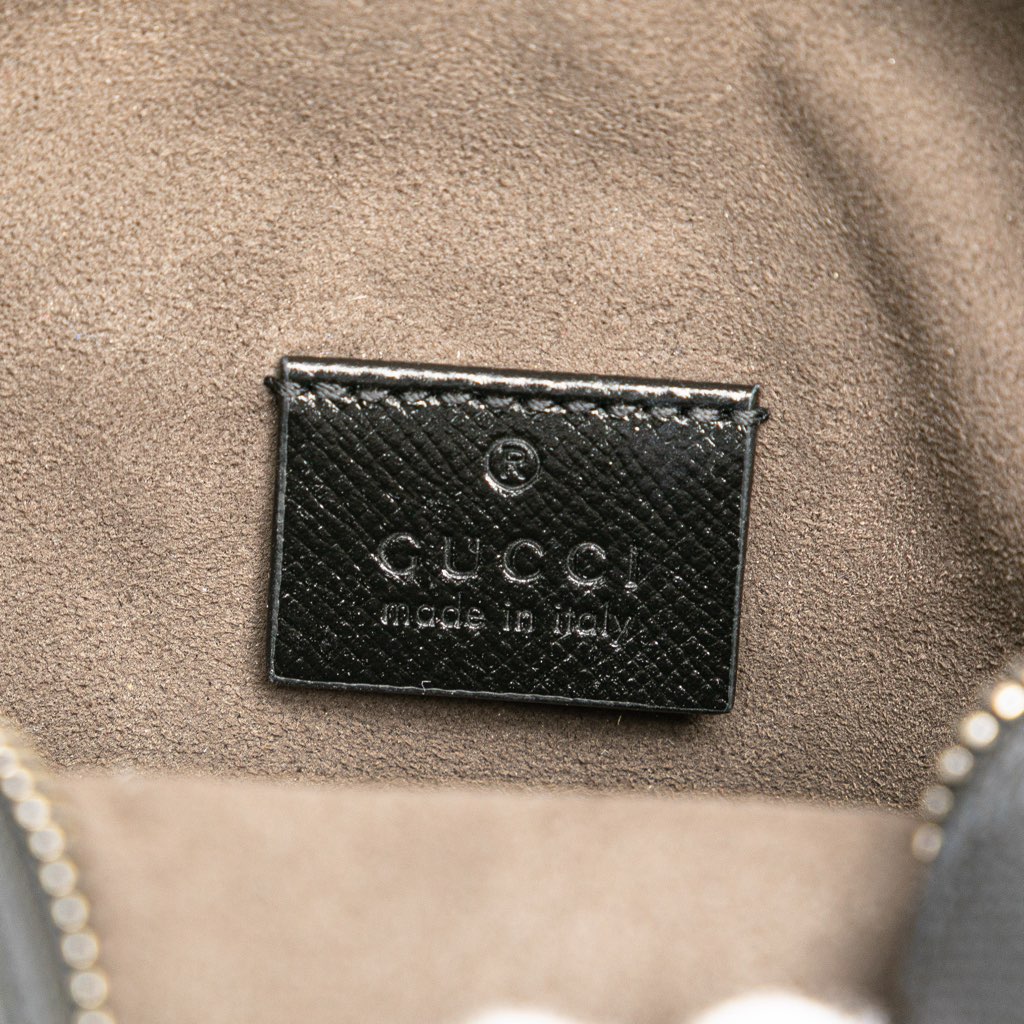 Gucci Mini GG Supreme Interlocking G Satchel - Side view