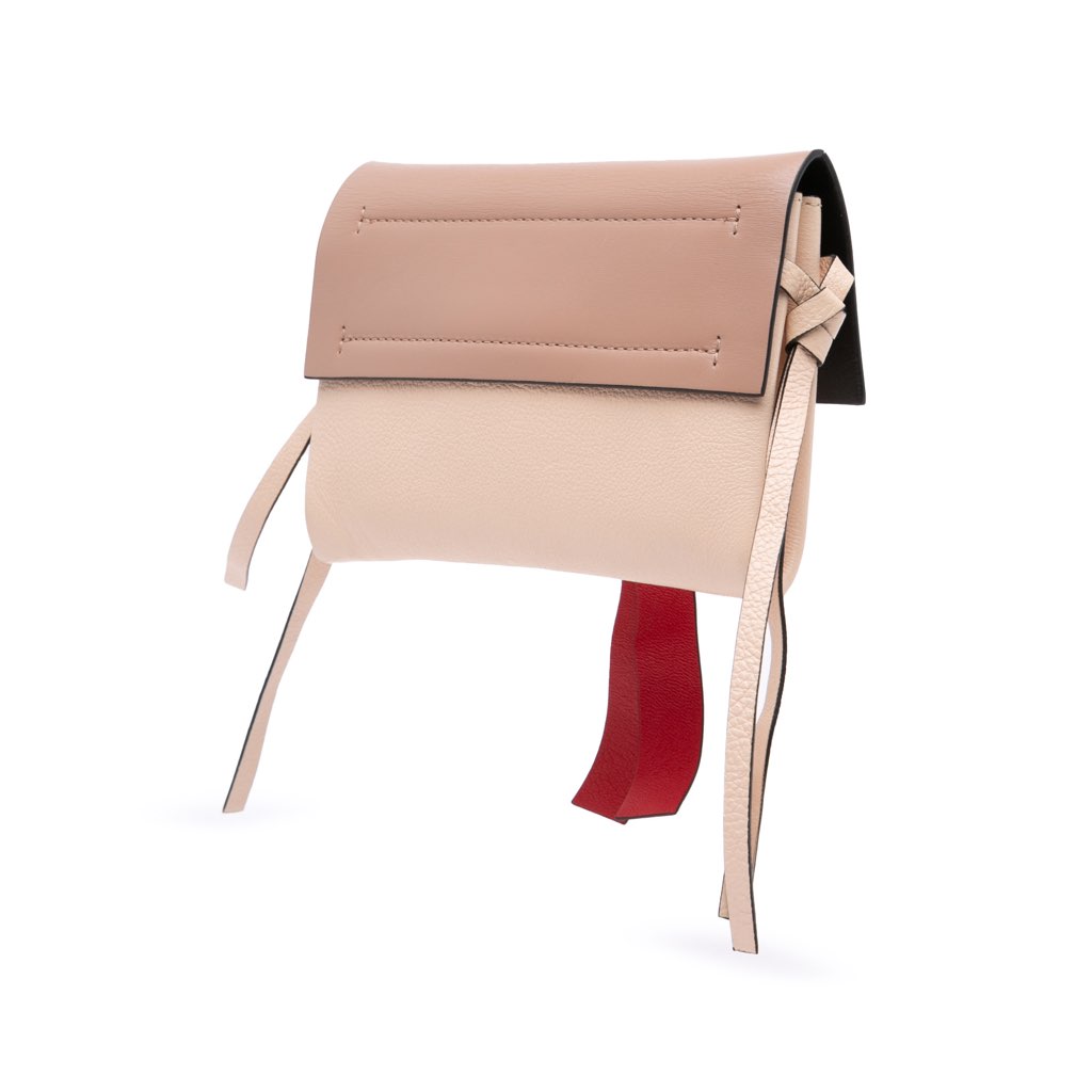 Valentino Leather VRing Clutch - 2