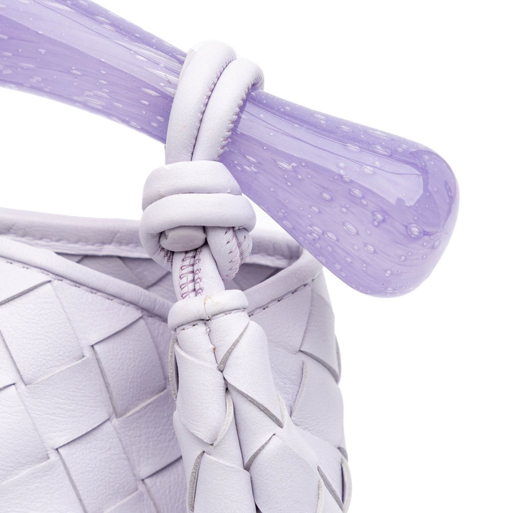 Bottega Veneta Limited Edition Murano Glass Lambskin Intrecciato Sardine - Image 11