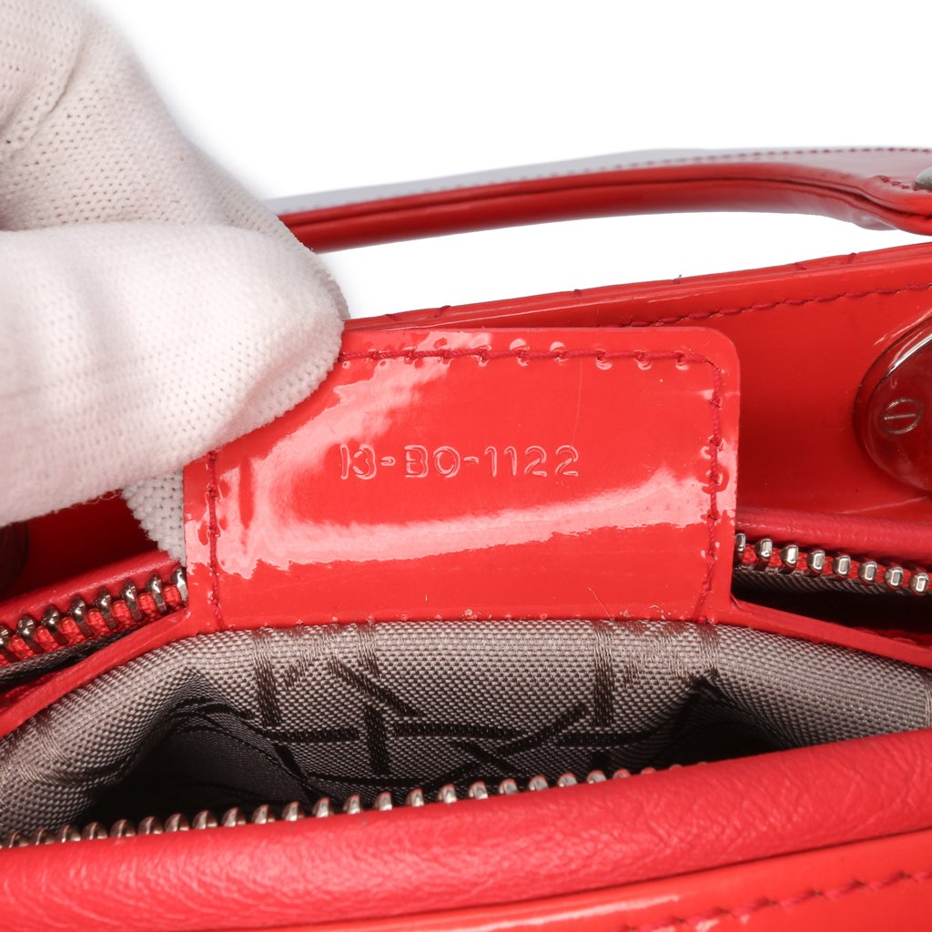 Dior Medium Patent Cannage Lady Dior - 5