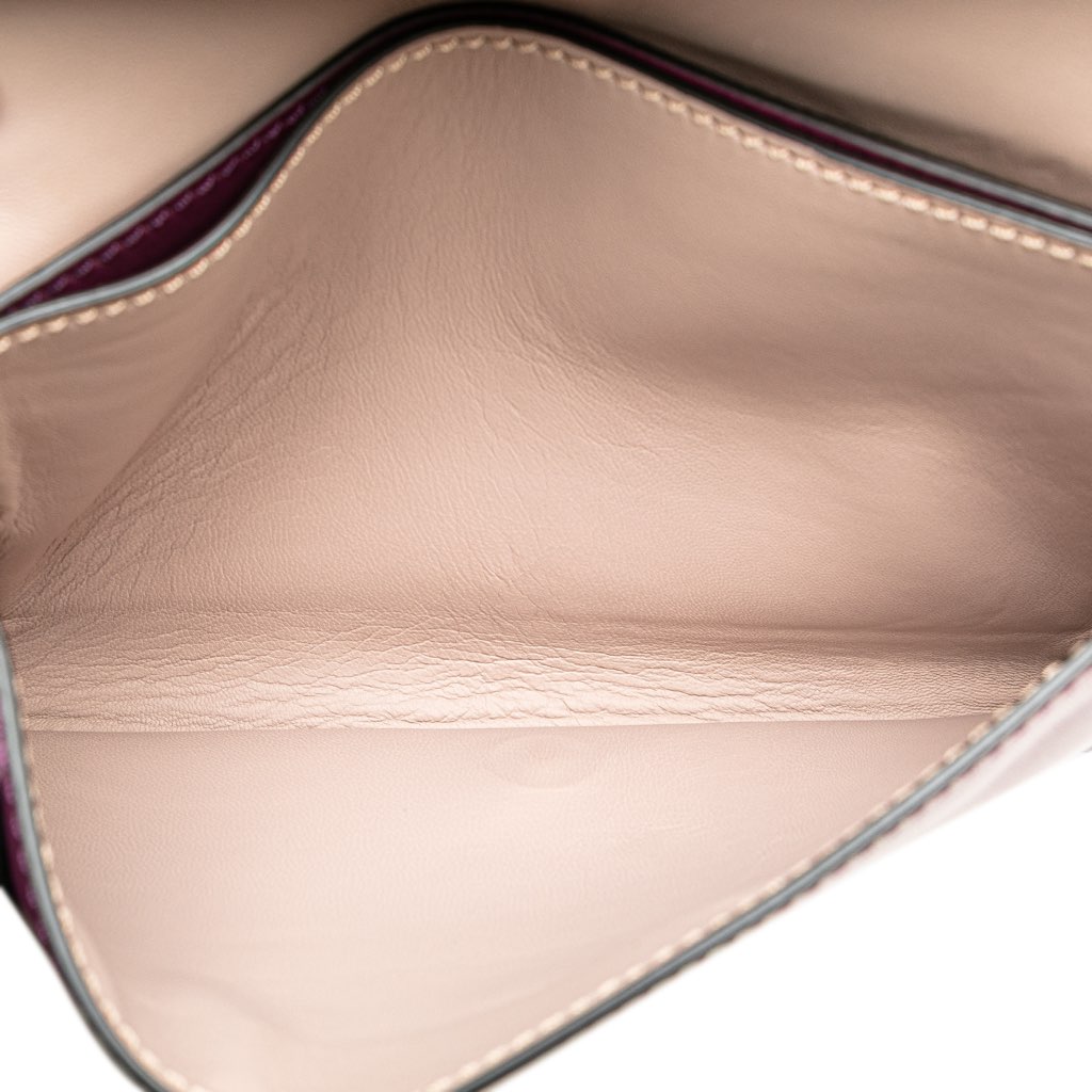 Valentino Nappa Rockstud Wristlet Clutch - 4