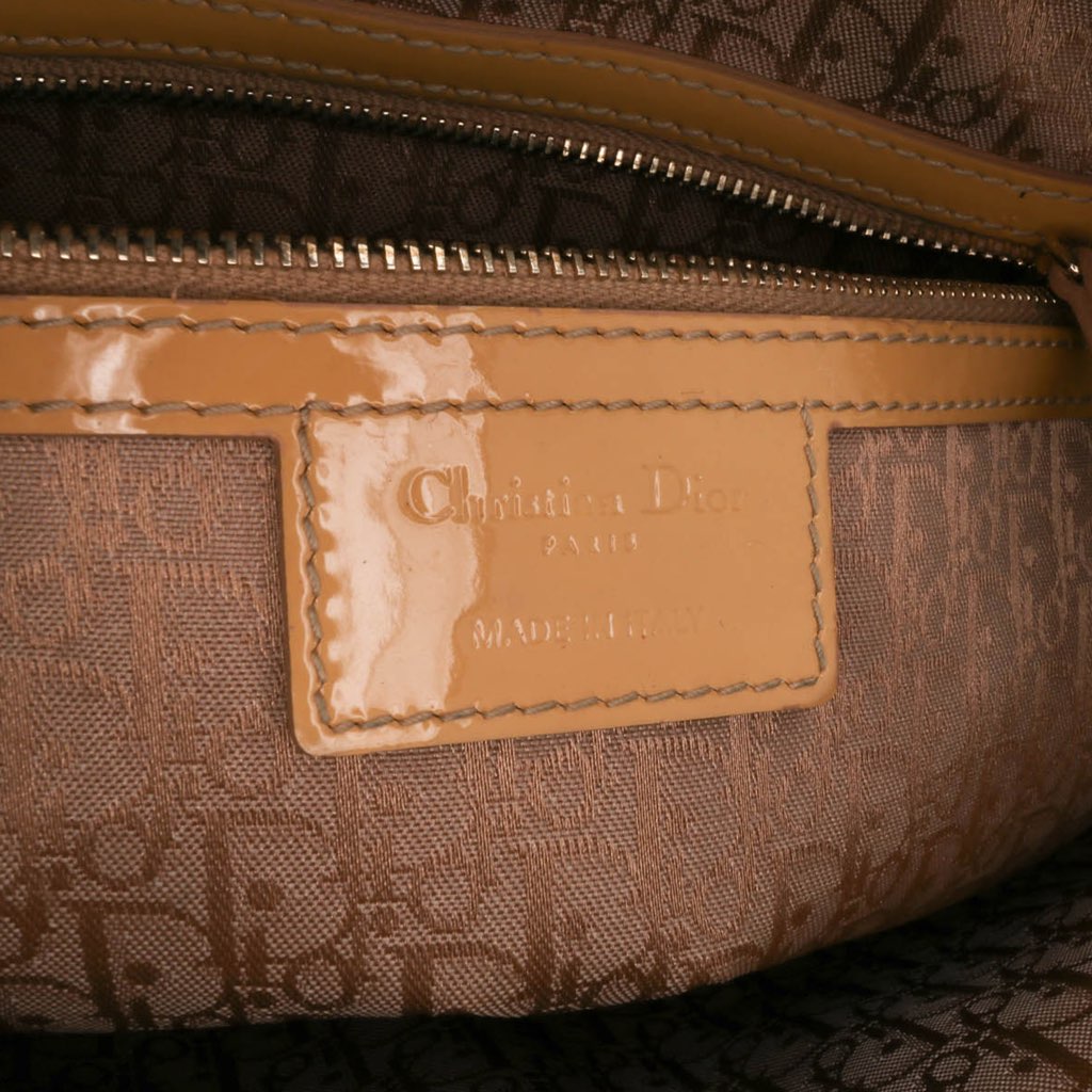 Dior Large Patent Cannage Lady Dior - 5
