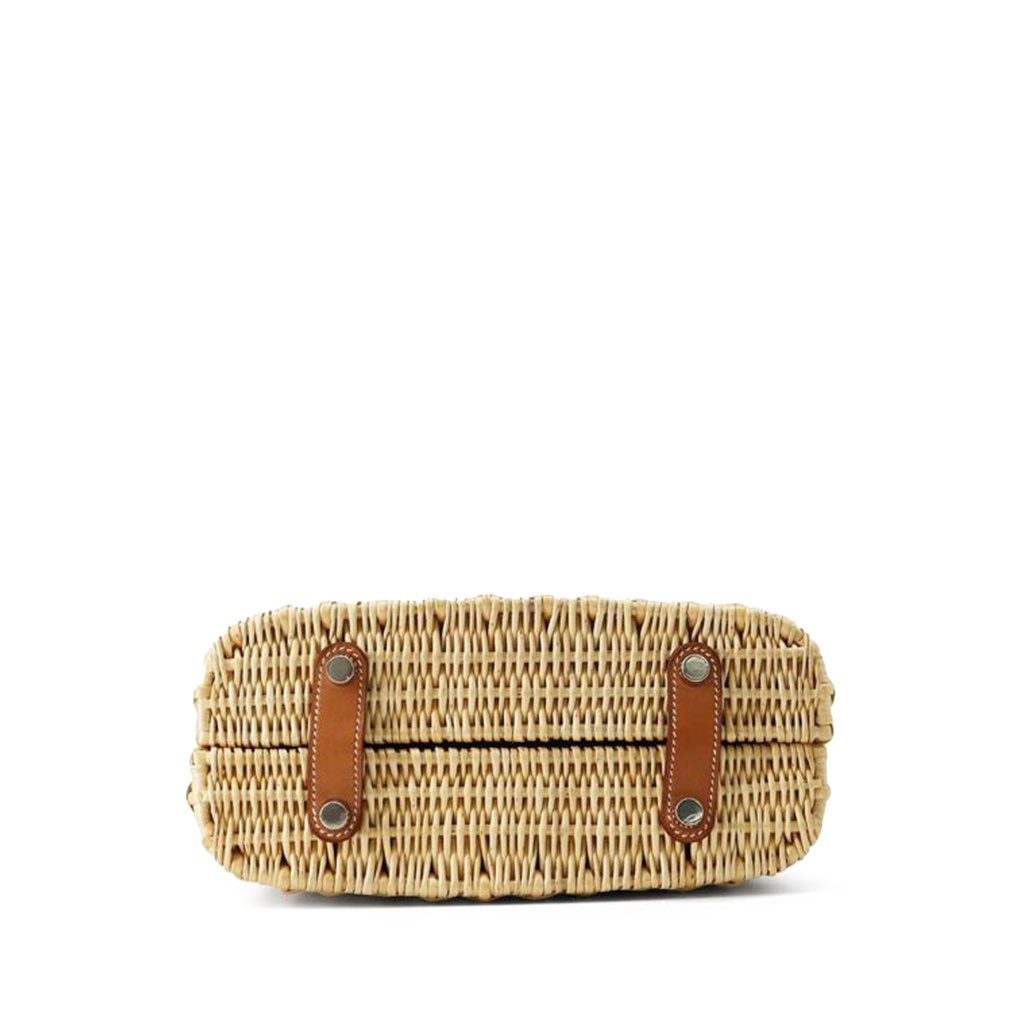 Hermès Osier Wicker and Barenia Bolide Picnic 24 - 3