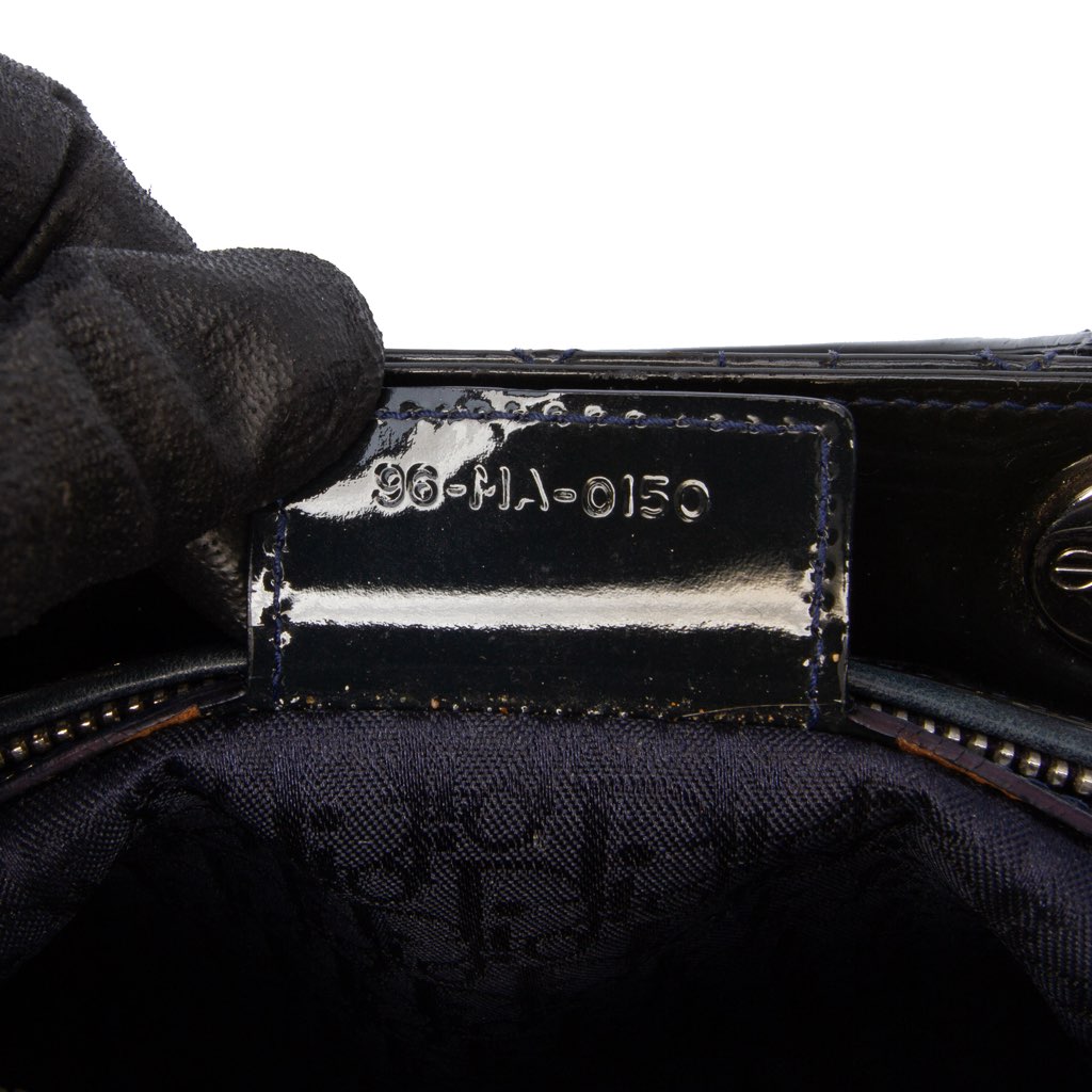 Dior Medium Patent Cannage Lady Dior - 5