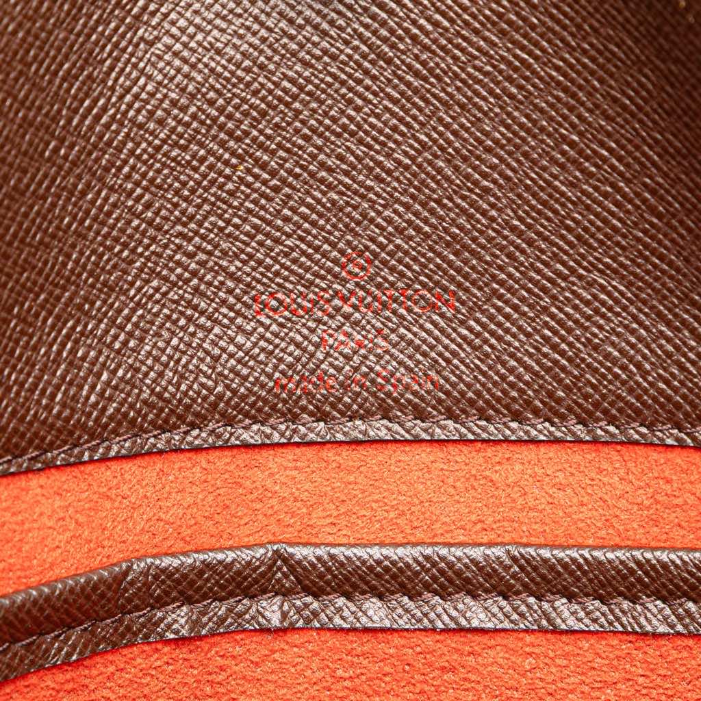 Louis Vuitton Damier Ebene Musette Tango Short Strap - Side view