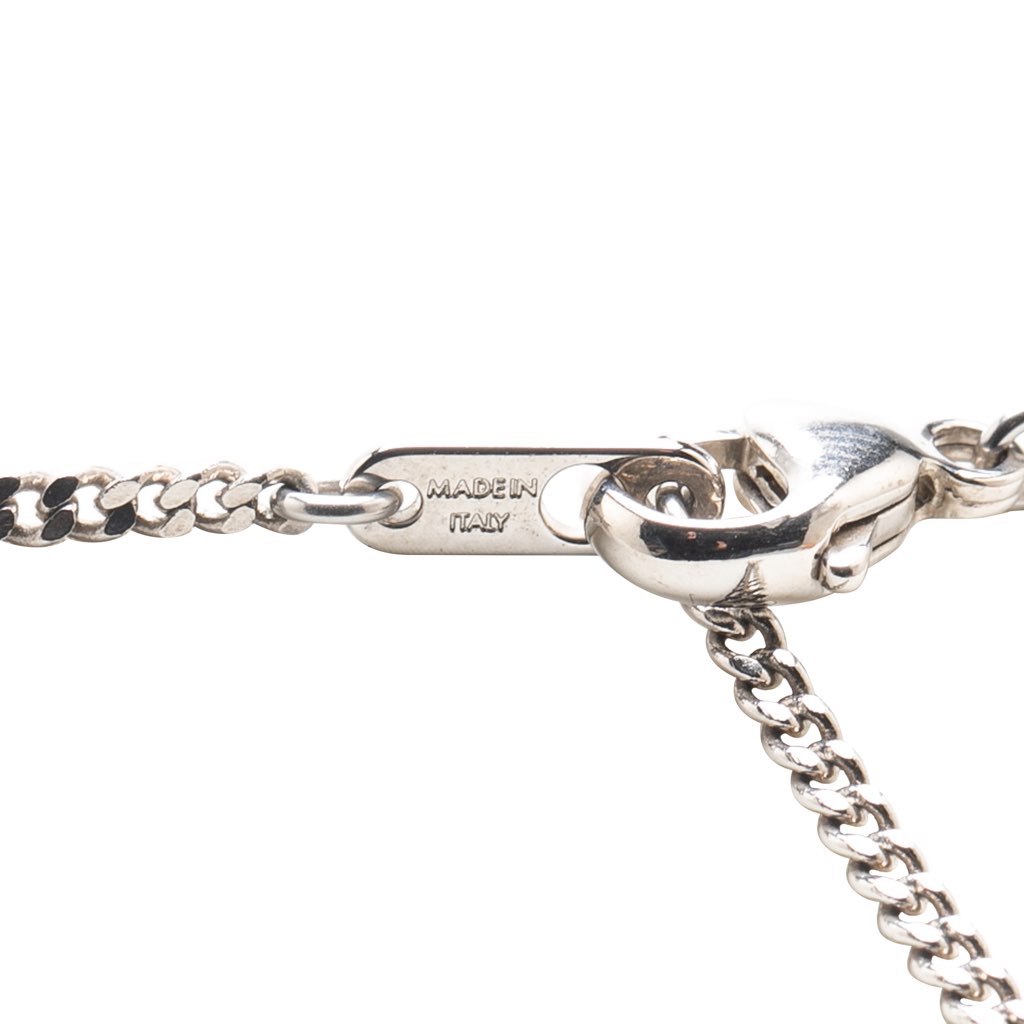 Louis Vuitton Yayoi Kusama Silver Plated LV Iconic Infinity Dots Pendant Necklace - 4