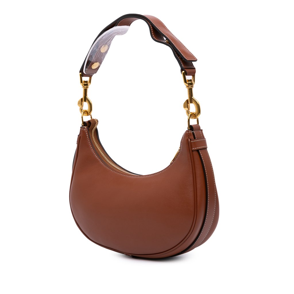 Celine Leather Ava Shoulder Bag - Back view