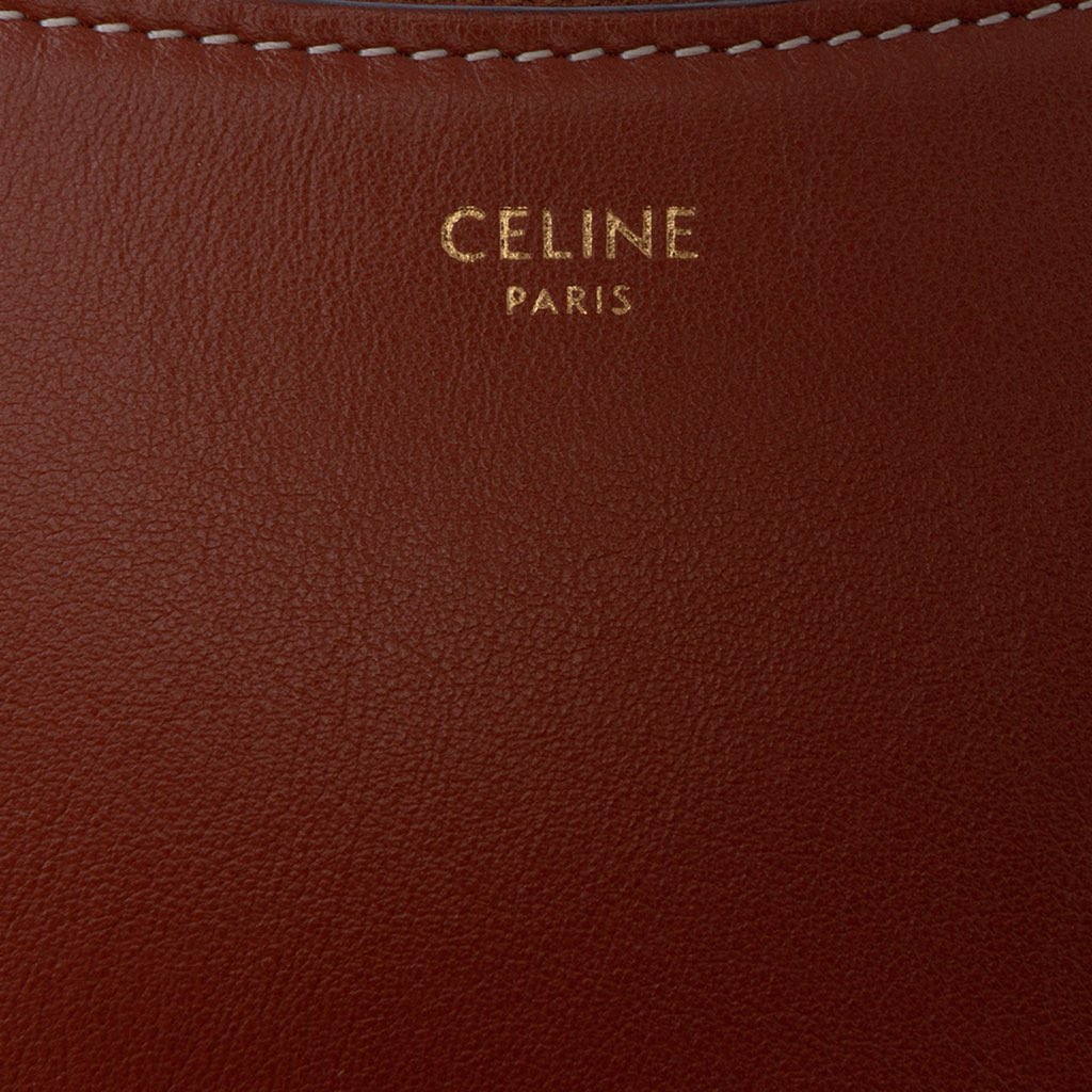 Celine Leather Ava Shoulder Bag - Side view
