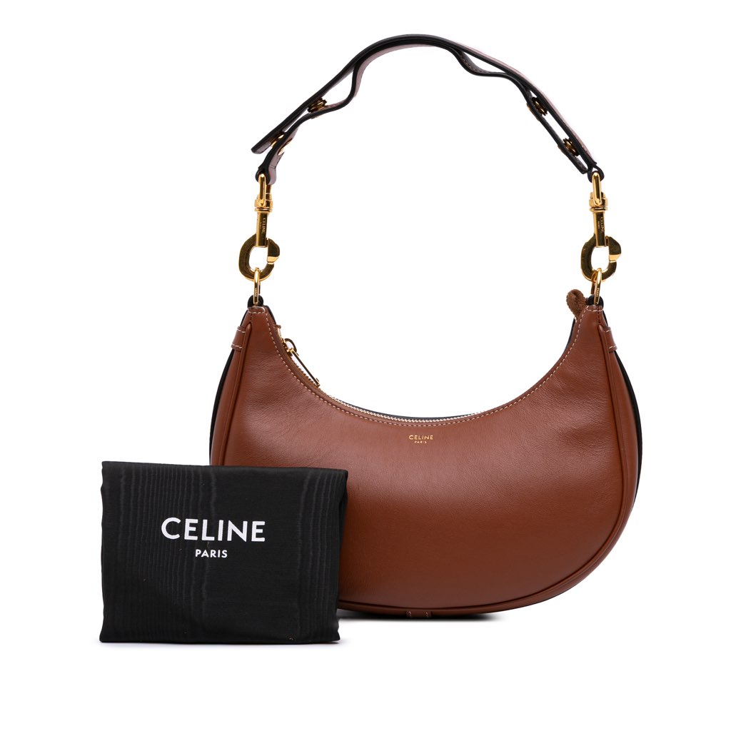 Celine Leather Ava Shoulder Bag - Image 12