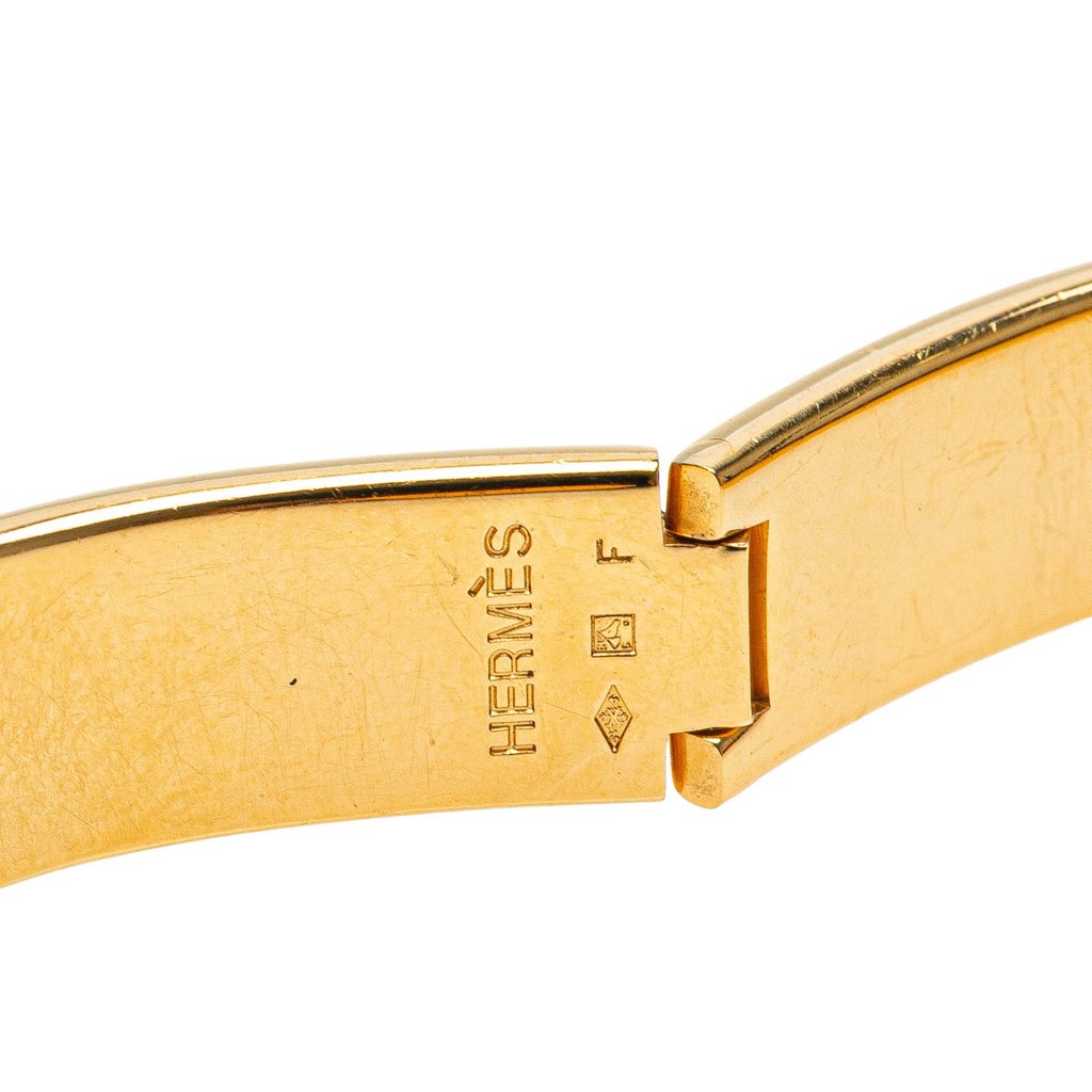 Hermès Narrow Enamel Clic H Bracelet PM - 5