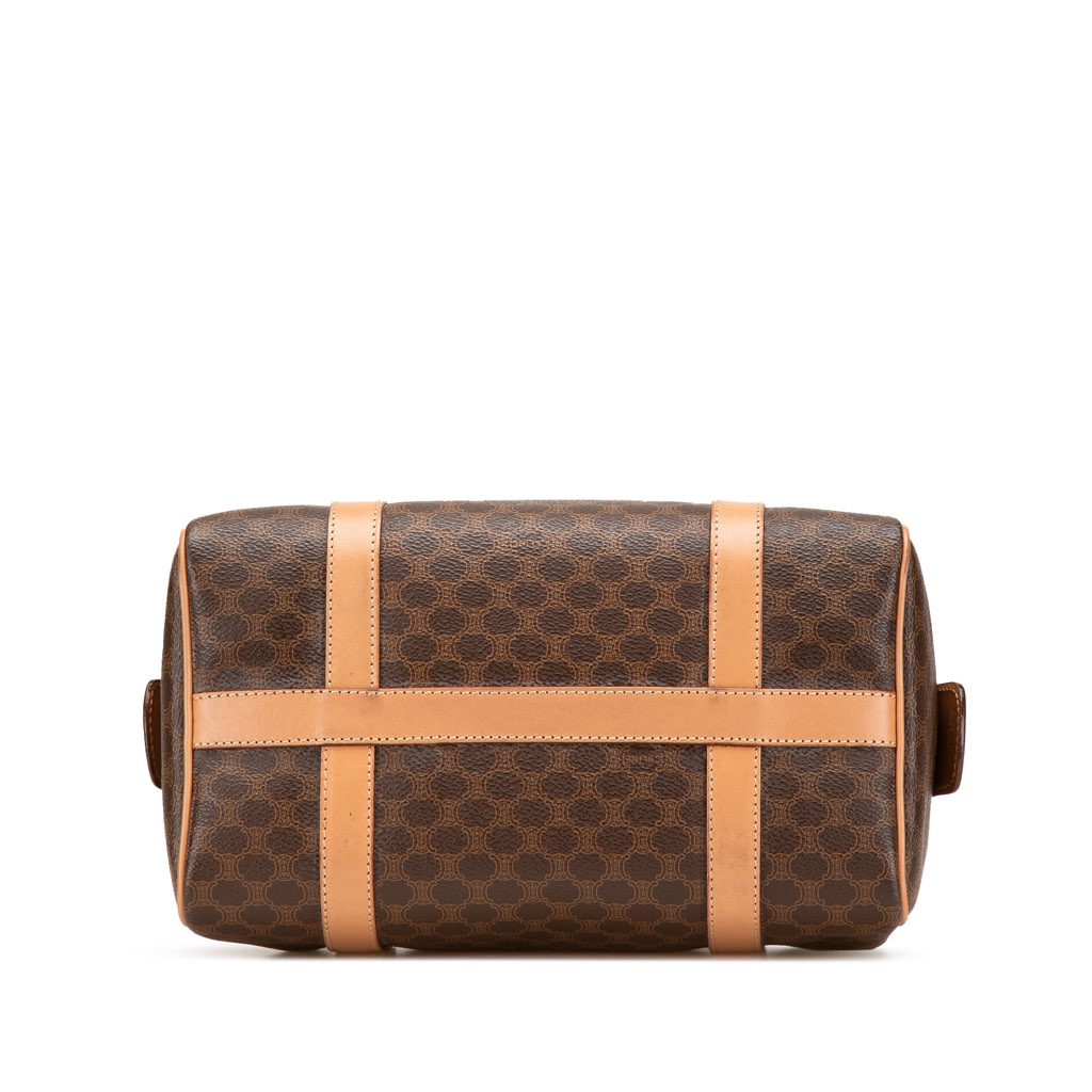 Celine Macadam Coated Canvas Boston Bag - 3