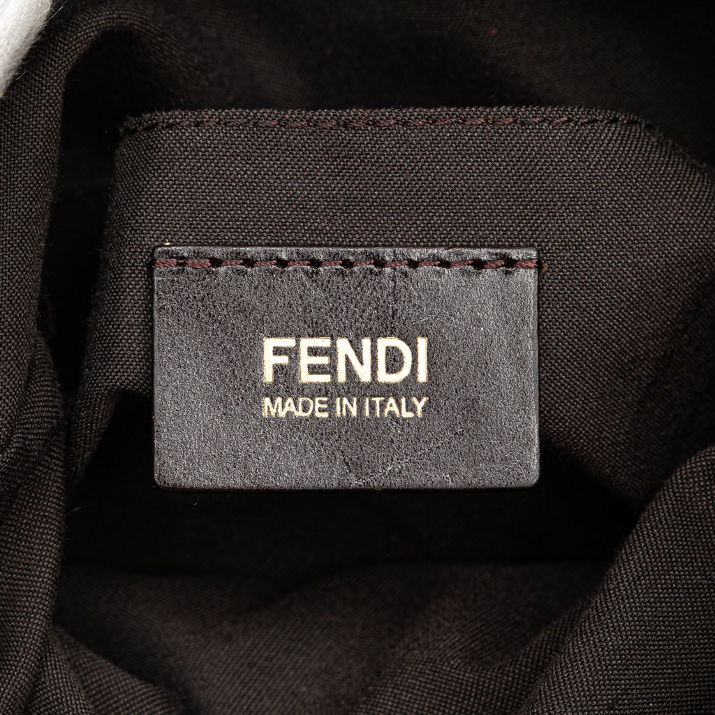 Fendi Zucchino Canvas Forever Crossbody - Side view