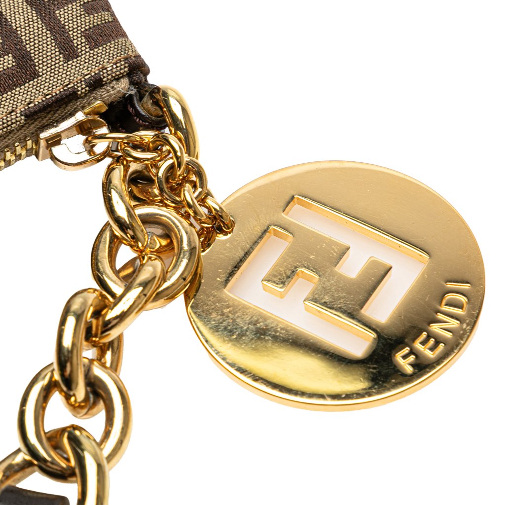 Fendi Zucchino Canvas Forever Crossbody - Image 10