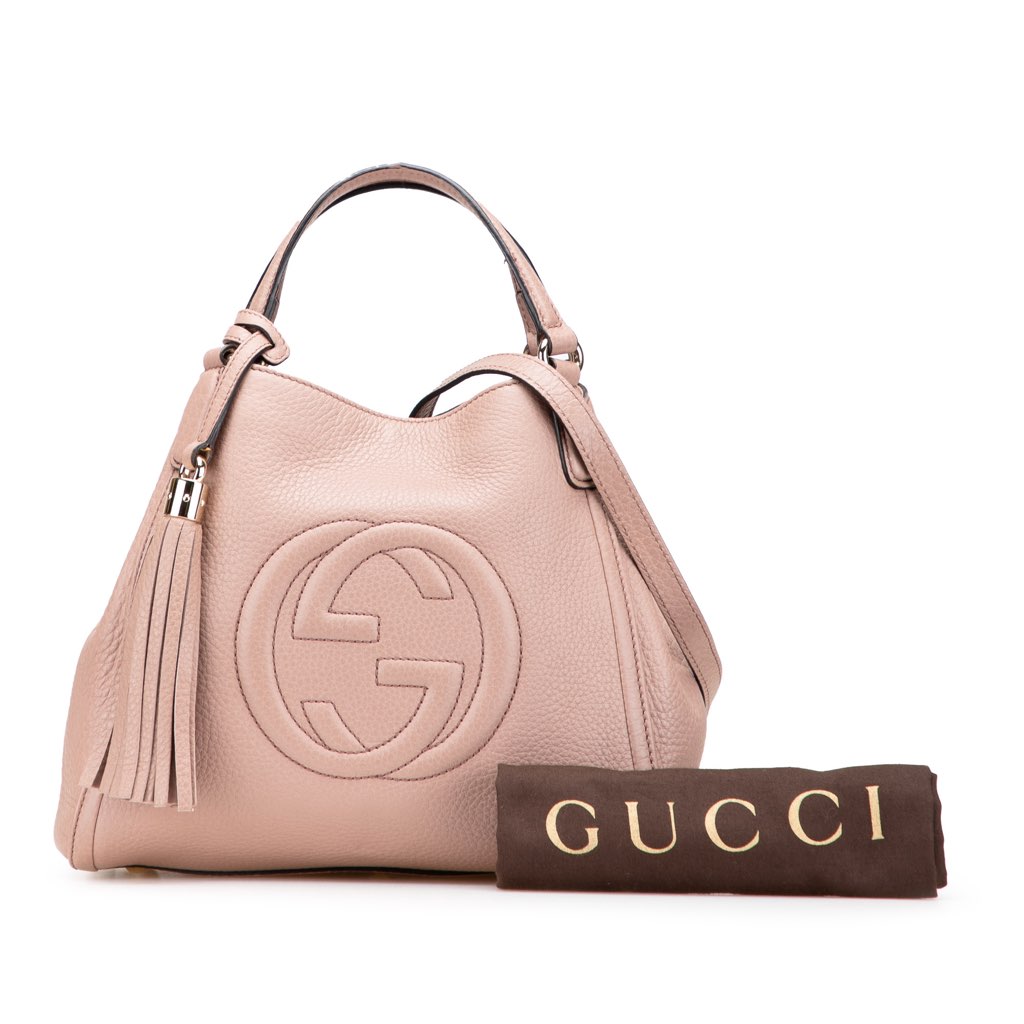 Gucci Small Leather Soho Satchel - Image 13