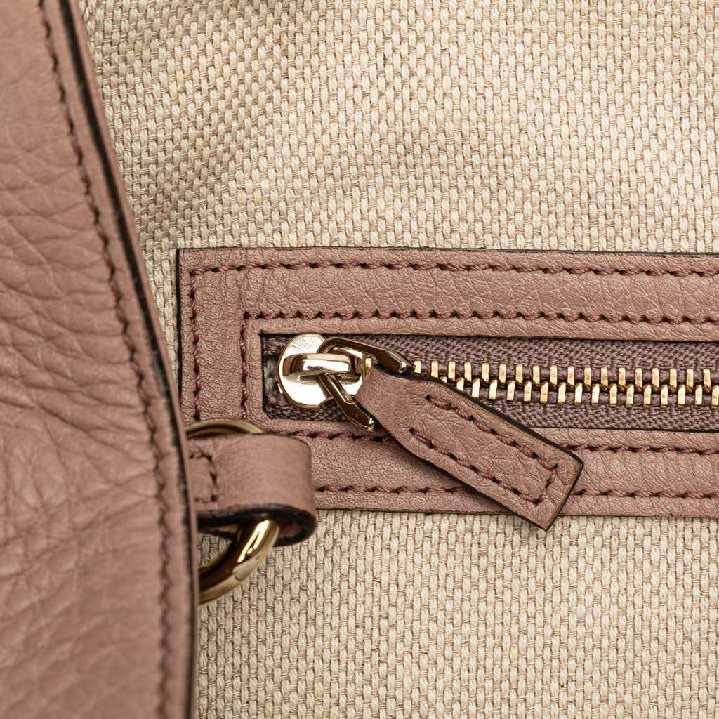 Gucci Small Leather Soho Satchel - Detail 2