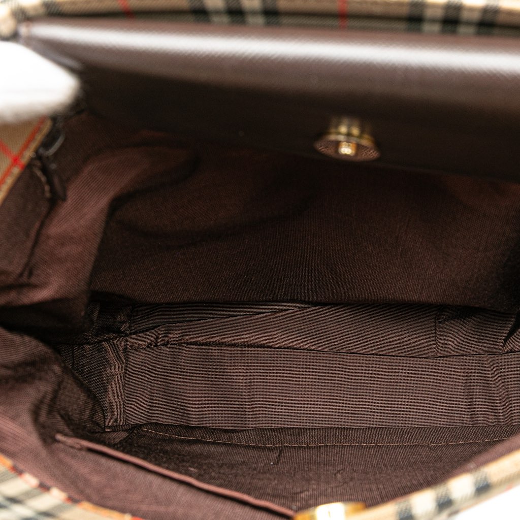 Burberry Haymarket Check Canvas Tote - 4