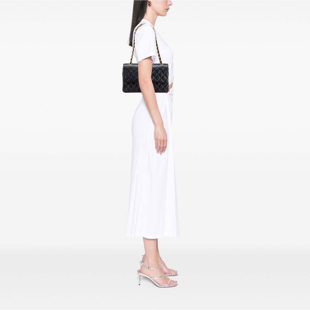 Chanel Medium Classic Lambskin Double Flap - Image 15