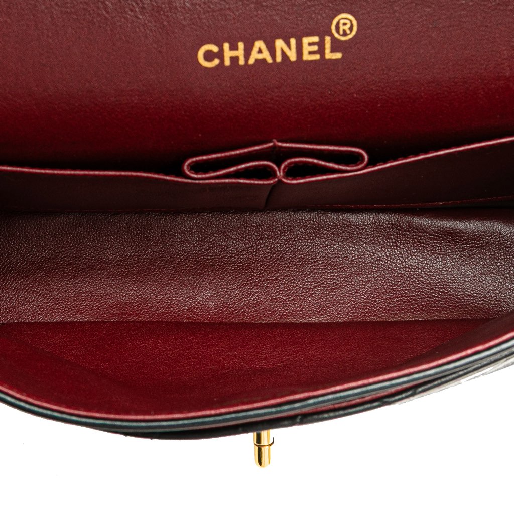 Chanel Medium Classic Lambskin Double Flap - 4