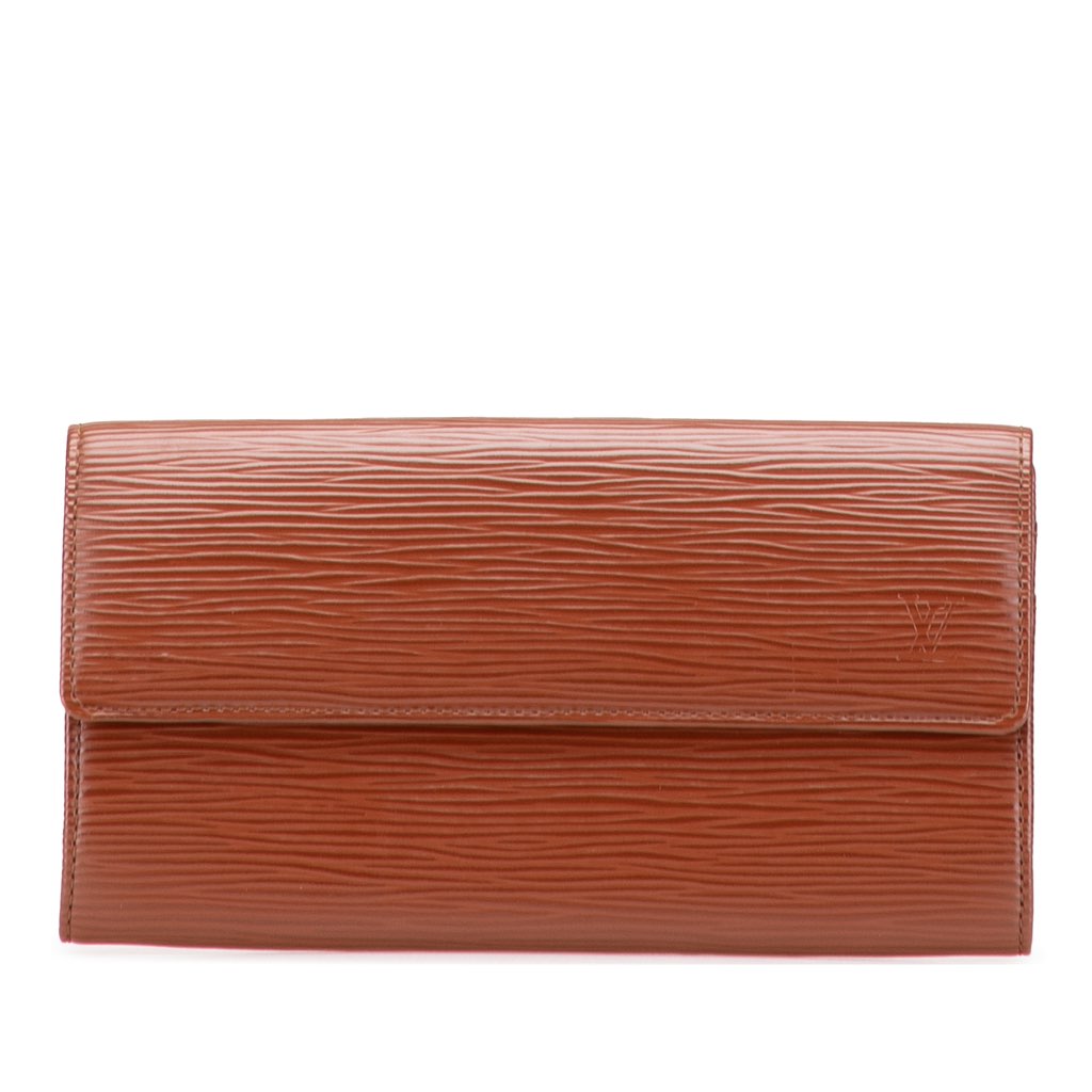 Louis Vuitton Epi Sarah Long Wallet