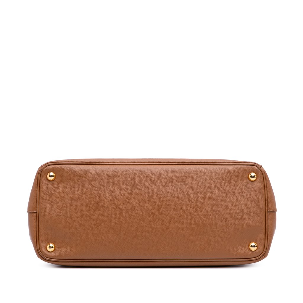 Prada Large Saffiano Lux Galleria Double Zip Satchel - 3