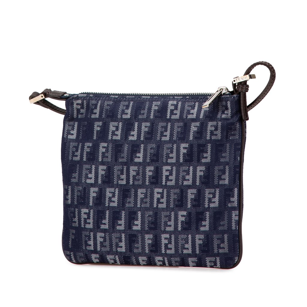 Fendi Zucchino Denim Crossbody - 2