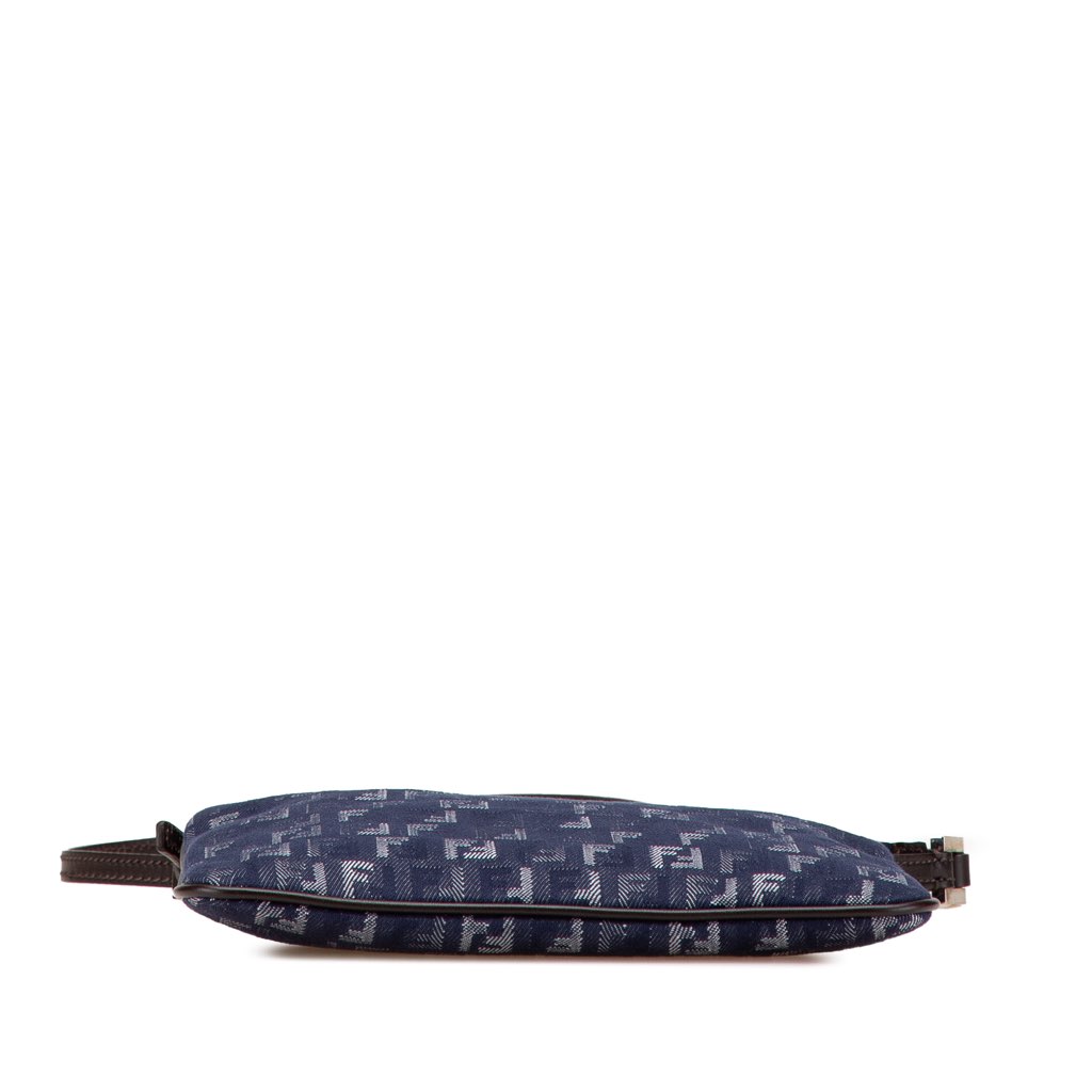 Fendi Zucchino Denim Crossbody - 3