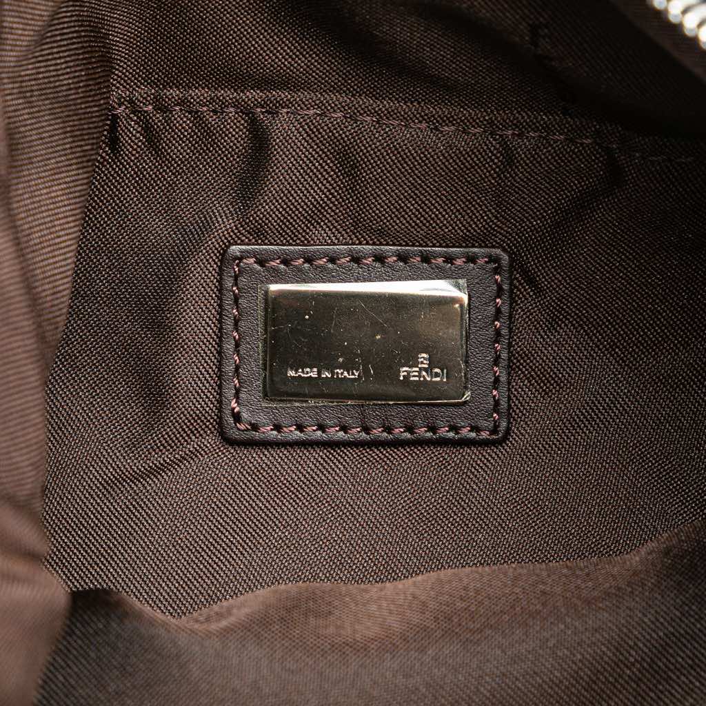 Fendi Zucchino Denim Crossbody - 5