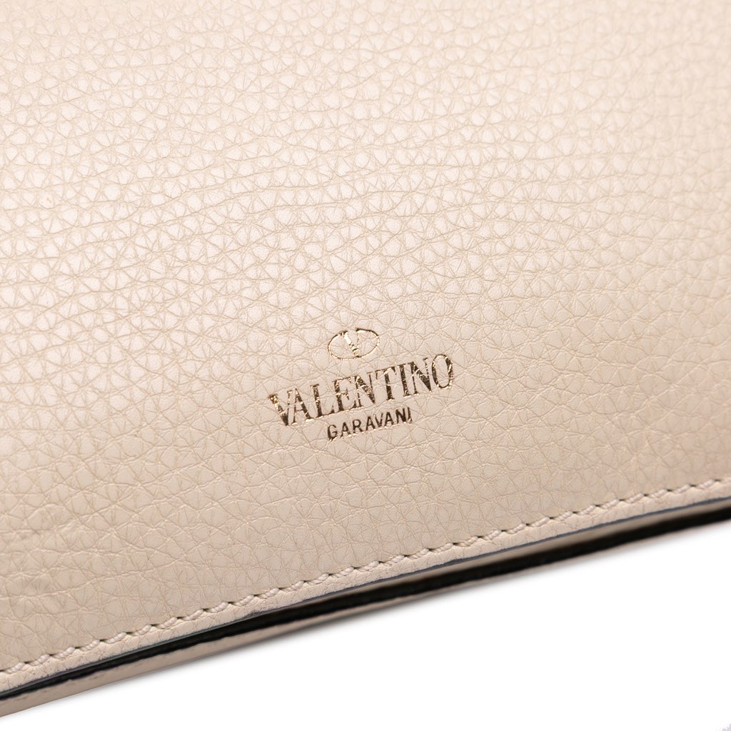Valentino Calfskin B Rockstud Chain Shoulder Bag - Detail 2