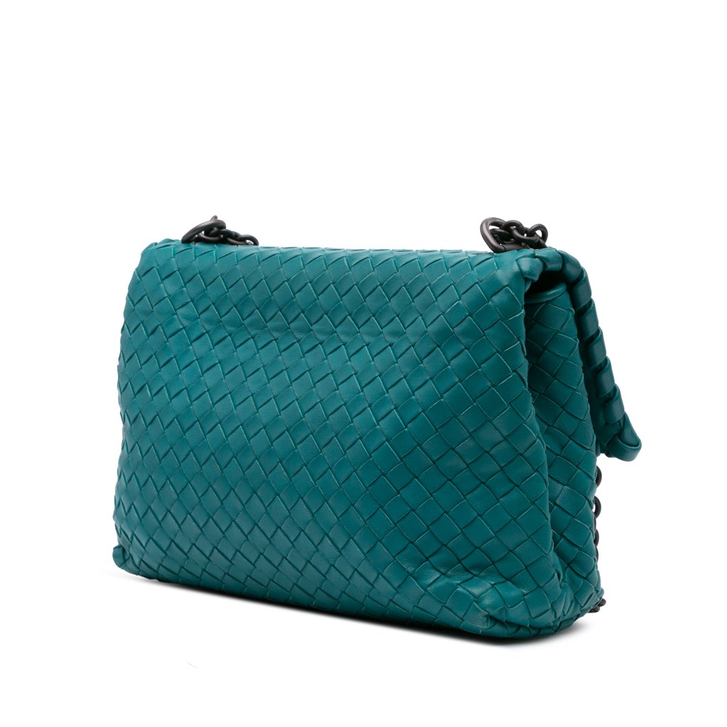 Bottega Veneta Small Nappa Intrecciato Olimpia Shoulder Bag - 2