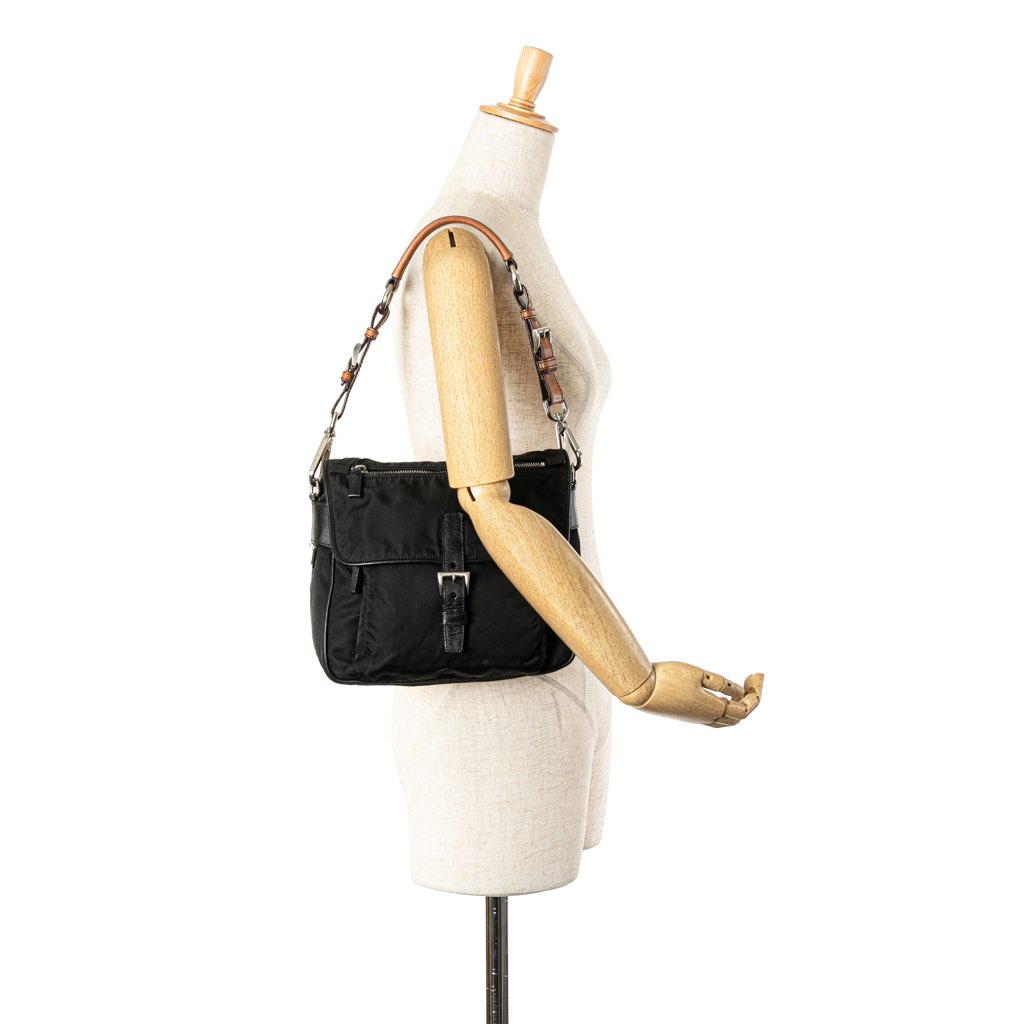 Prada Tessuto Shoulder Bag - Image 12
