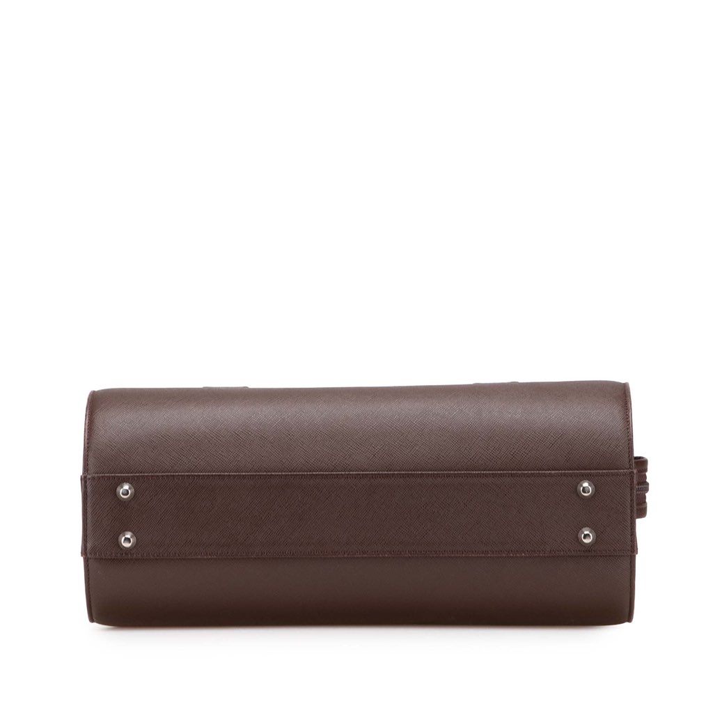 Burberry Leather Boston Bag - 3