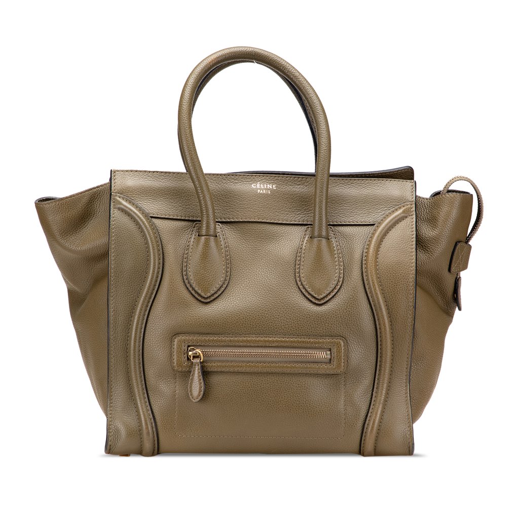 Celine Mini Calfskin Luggage Tote
